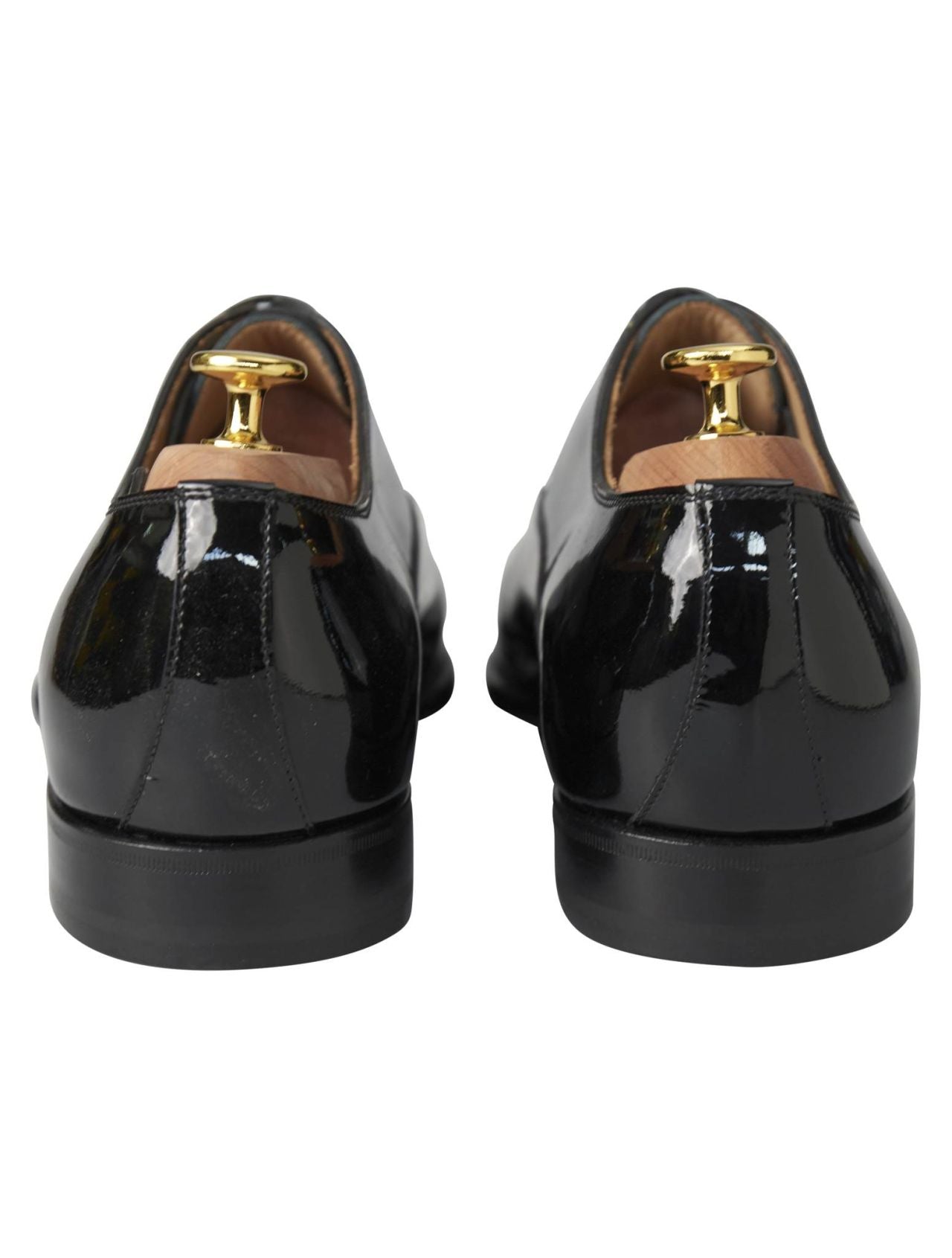 Kiton Black Leather Dress Shoes