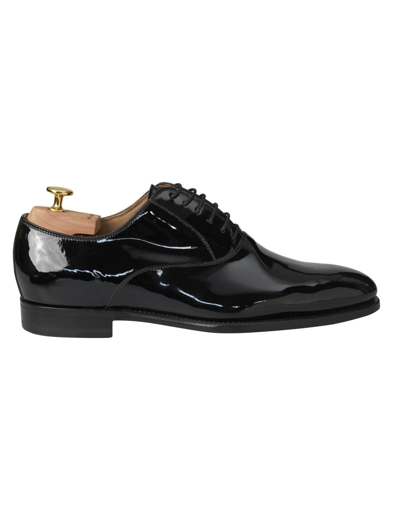 Kiton Black Leather Dress Shoes