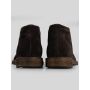 Kiton Brown Leather Suede Boots