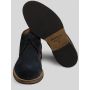 Kiton Blue Leather Suede Boots