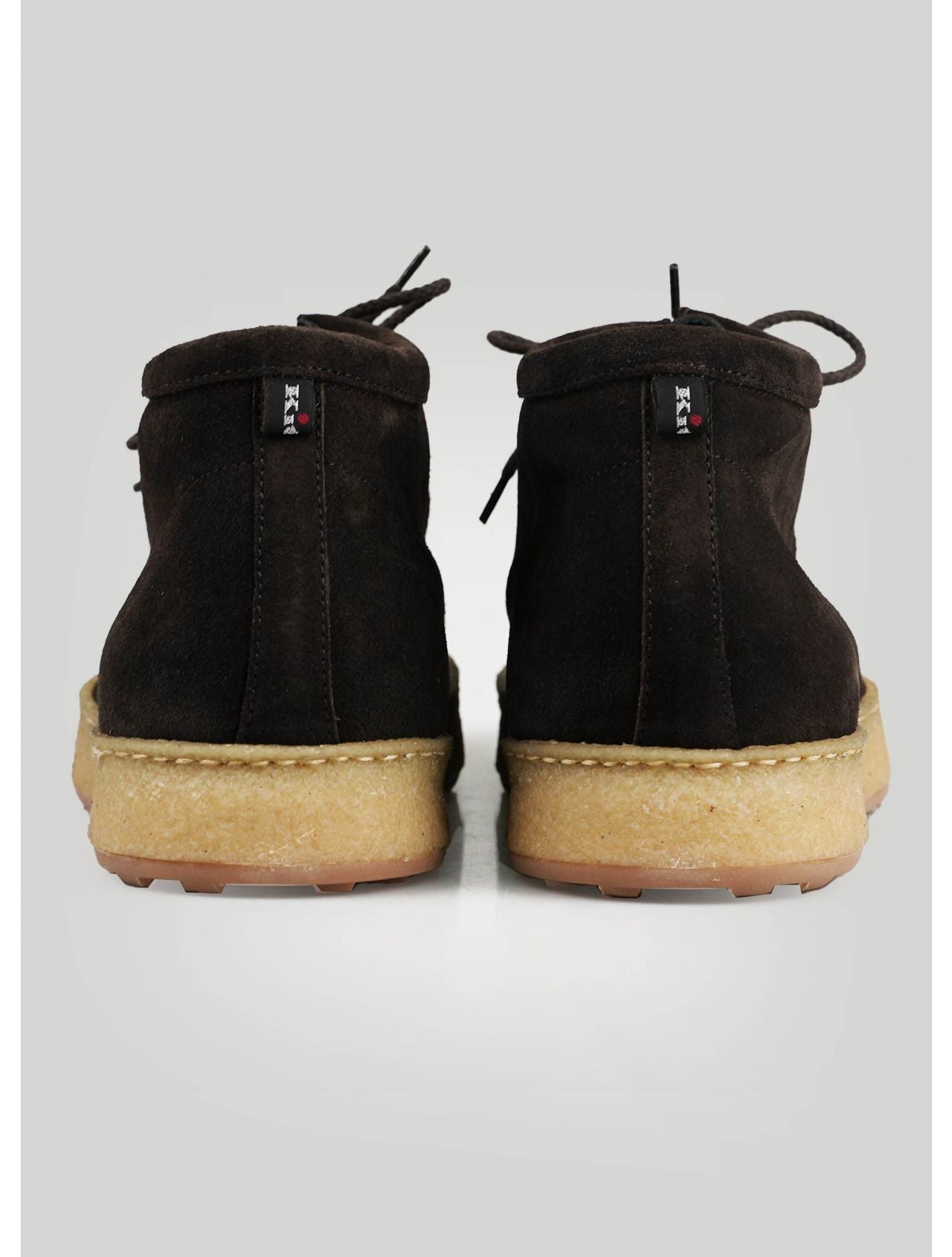 Kiton Brown Leather Suede Boots