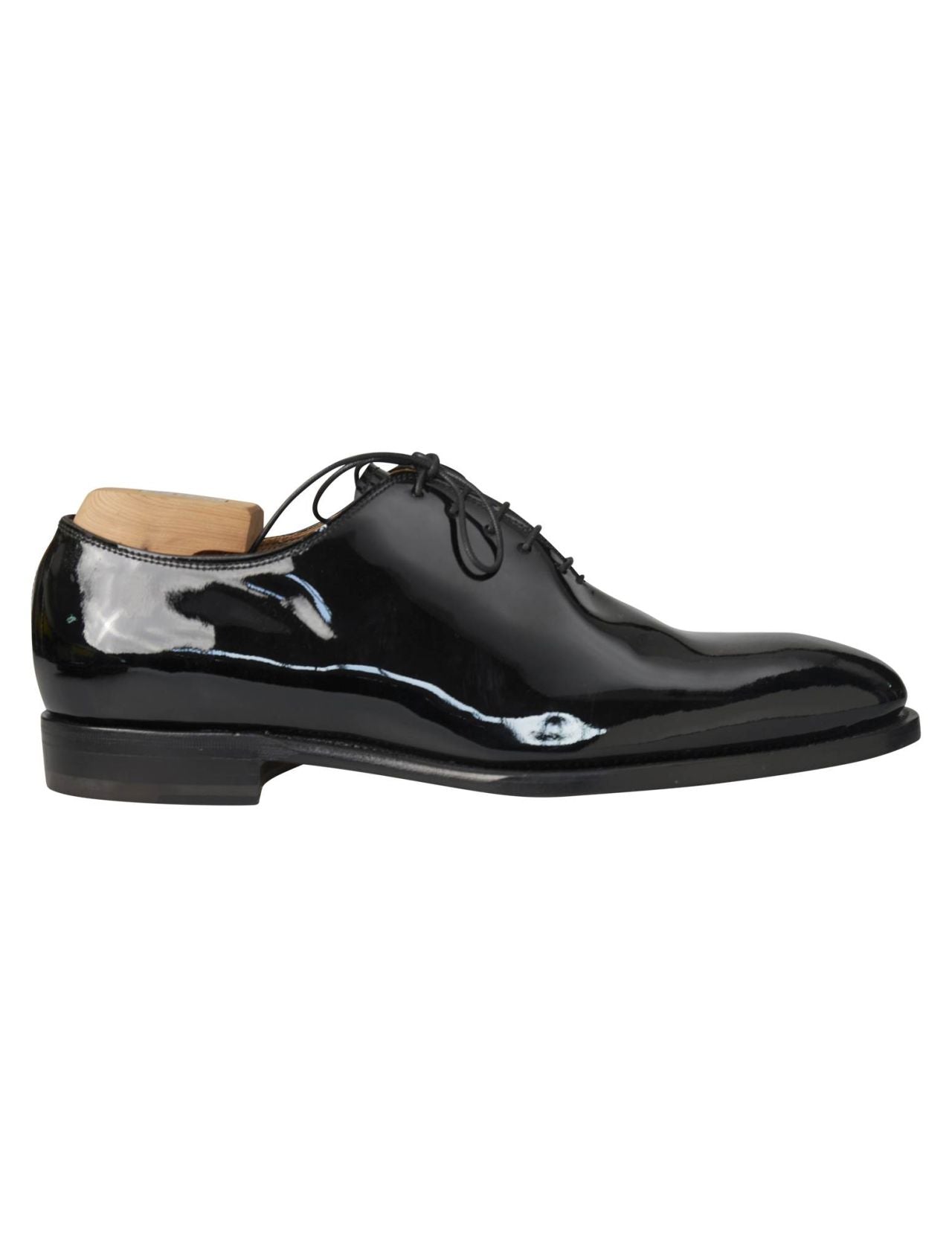 Kiton Black Leather Dress Shoes