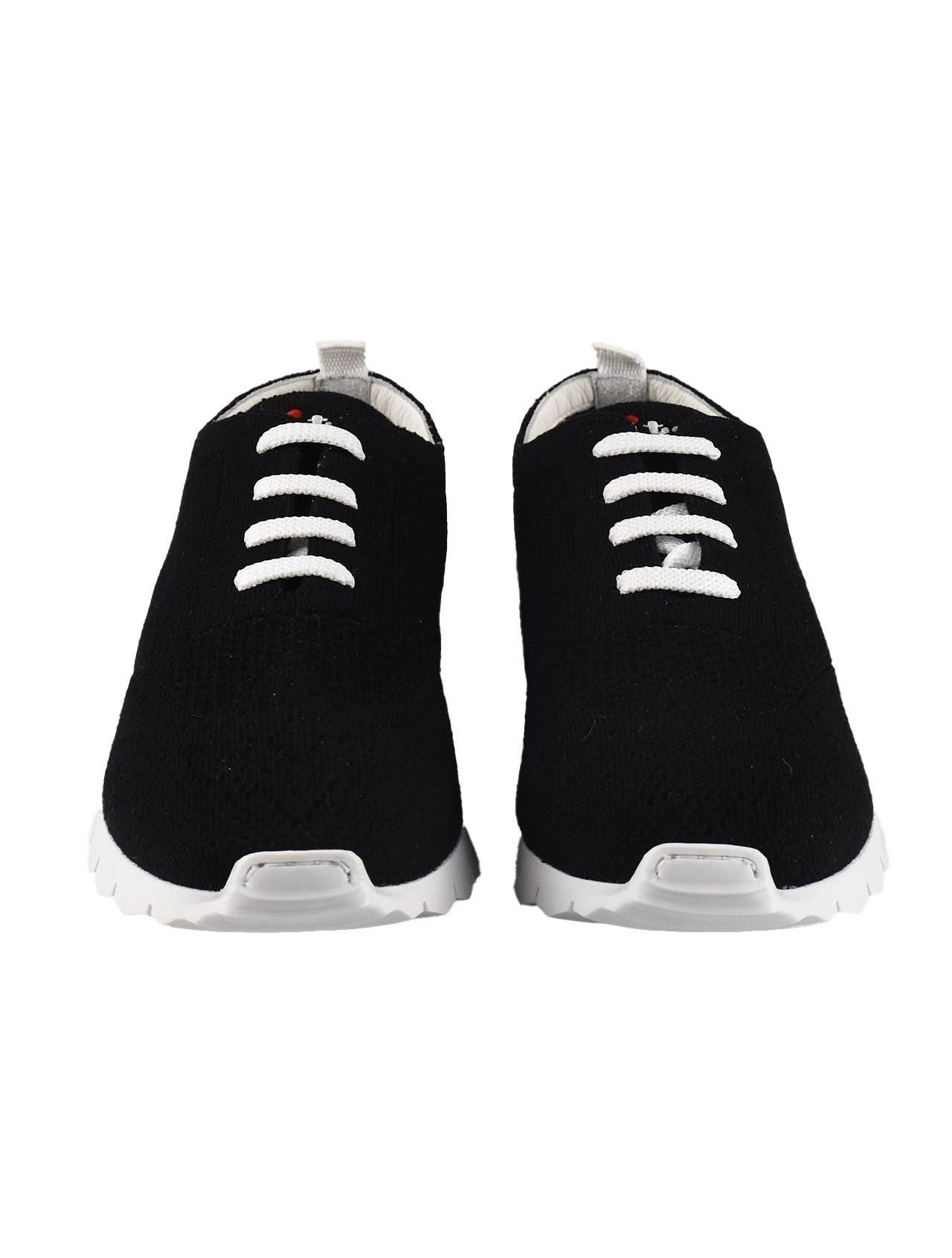 Kiton Black Cashmere Shoes