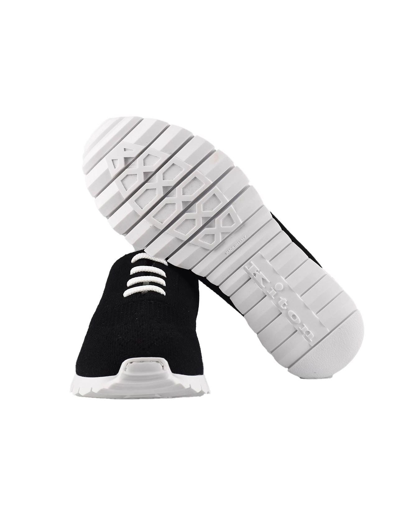 Kiton Black Cashmere Shoes