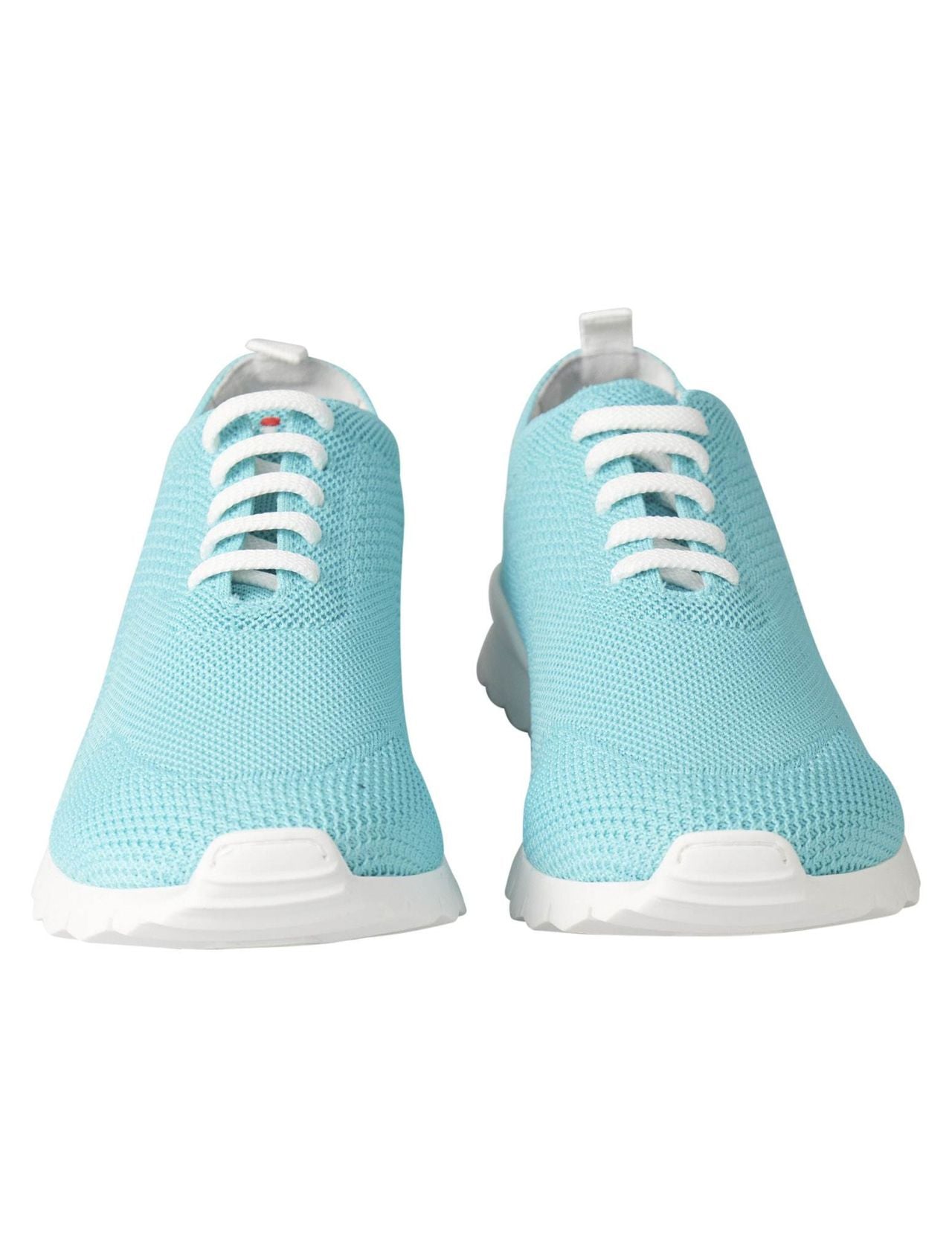 Kiton Light Blue Cotton Ea Sneaker Fits