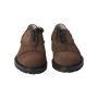 Kiton brown Leather Suede Sneaker
