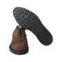 Kiton brown Leather Suede Sneaker