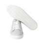 KNT Kiton Gray Cotton Pl Sneaker