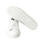 KNT Kiton White Leather Sneaker