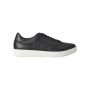 KNT Kiton Black Leather Sneaker