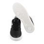 KNT Kiton Black White Leather Sneakers