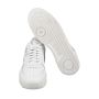 KNT Kiton White Leather Sneakers