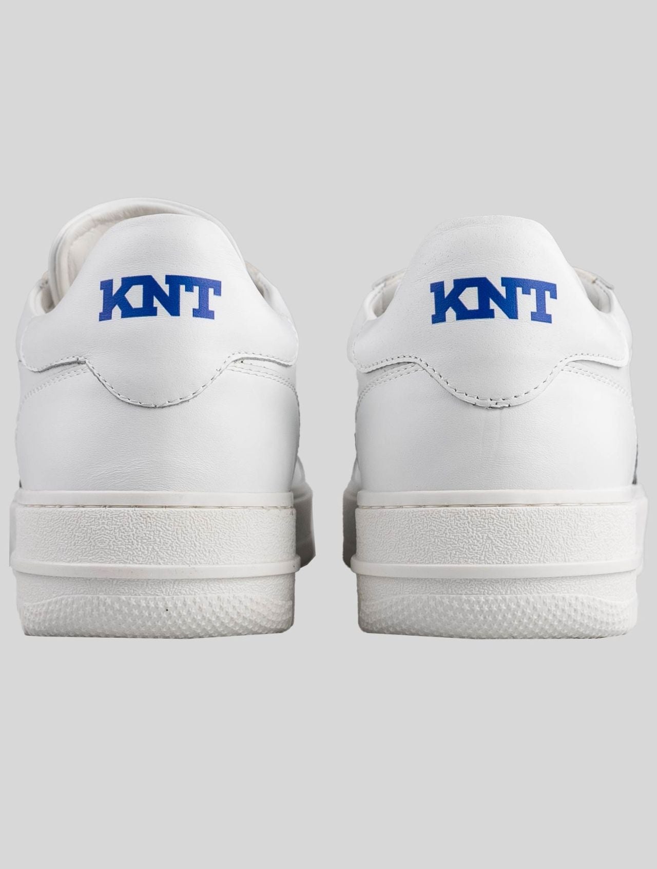KNT Kiton White Leather Sneakers Special Edition