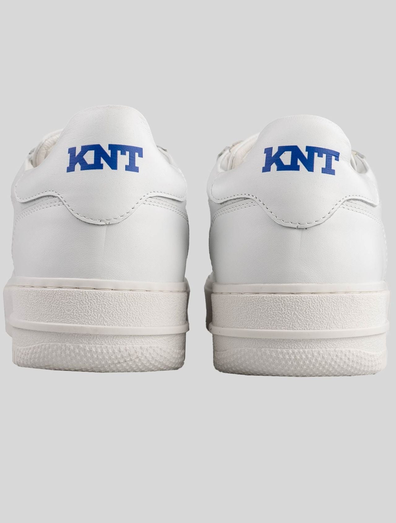 KNT Kiton White Leather Sneakers Special Edition