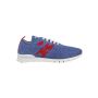 Kiton Light Blue Cotton Ea Sneakers