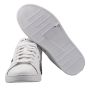Kiton White Leather Sneakers