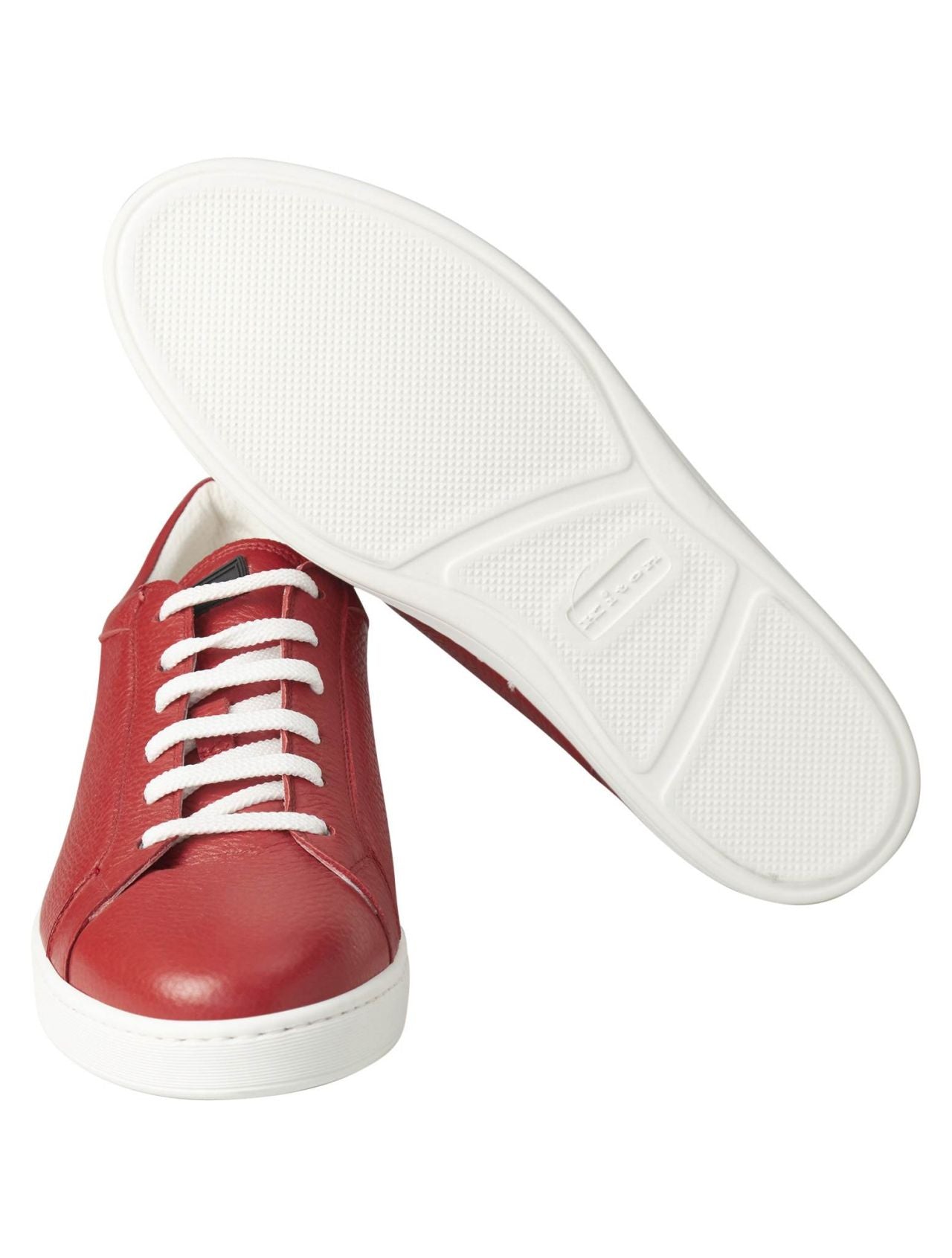 Kiton Red Leather Sneaket