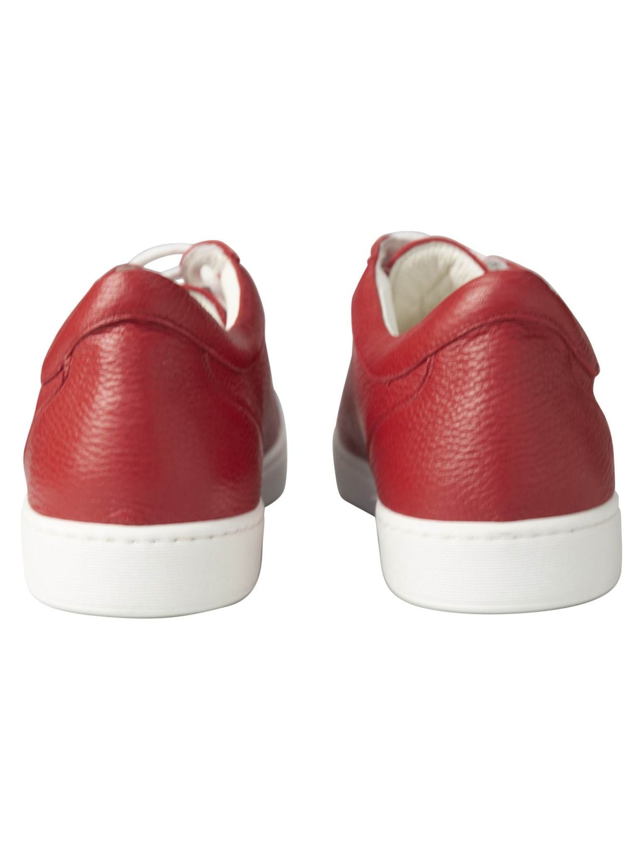 Kiton Red Leather Sneaket