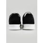 Kiton Black Leather Suede Sneakers