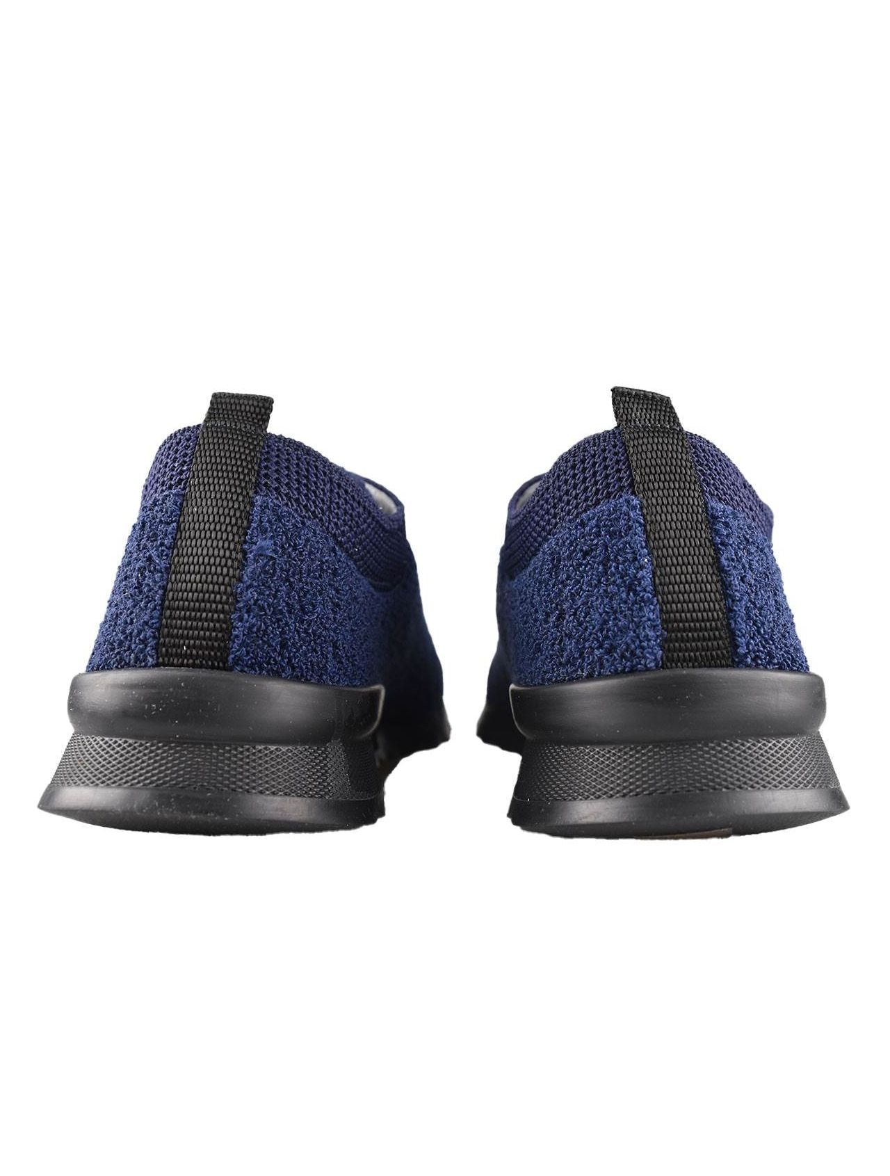 Kiton Blue Wool Shoes