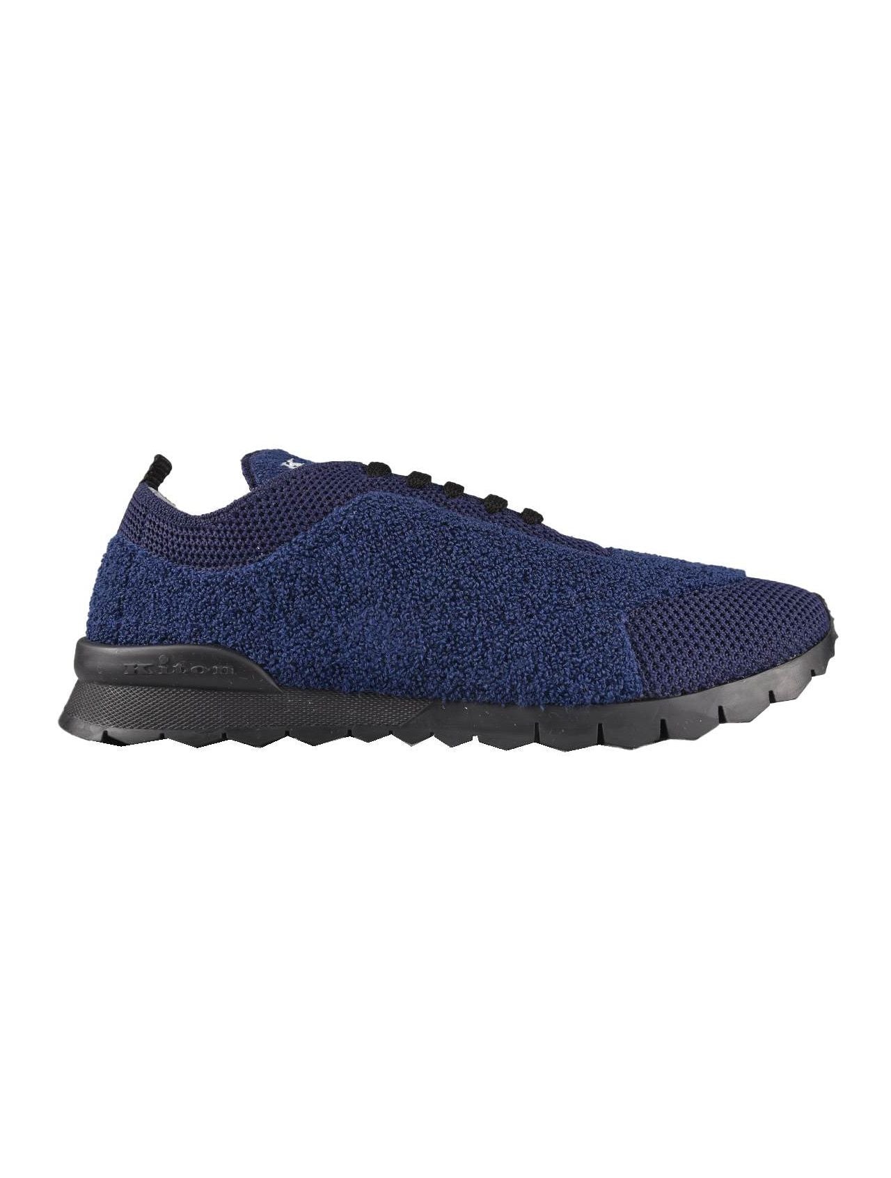 Kiton Blue Wool Shoes