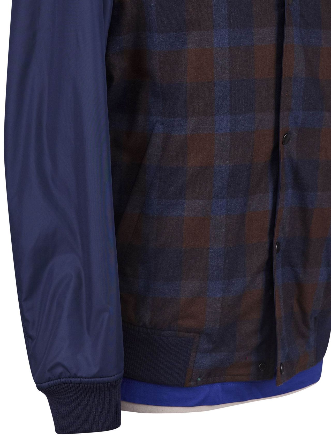 Kiton Multicolor Virgin Wool Cashmere Coat