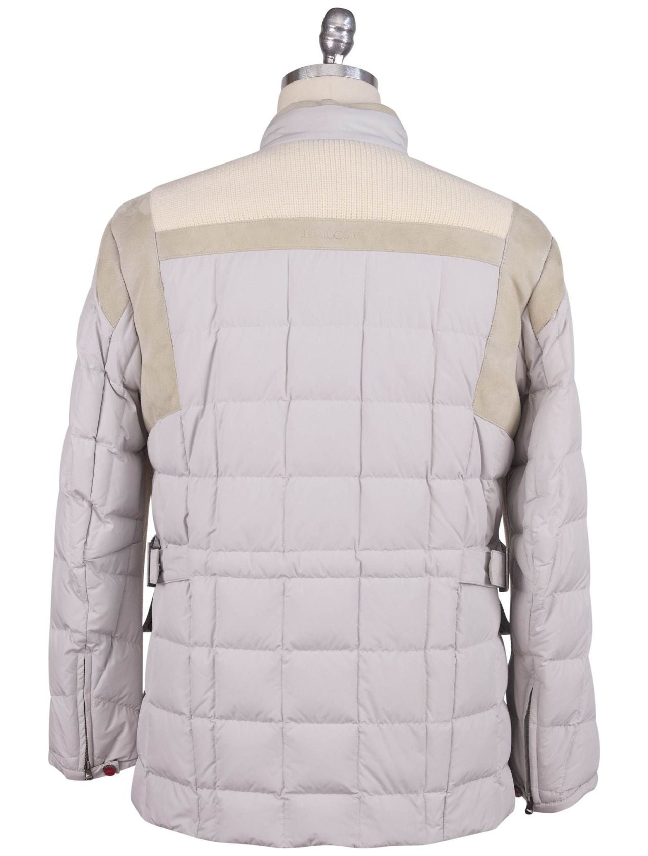 Kiton Multicolor Virgin Wool Pl Coat