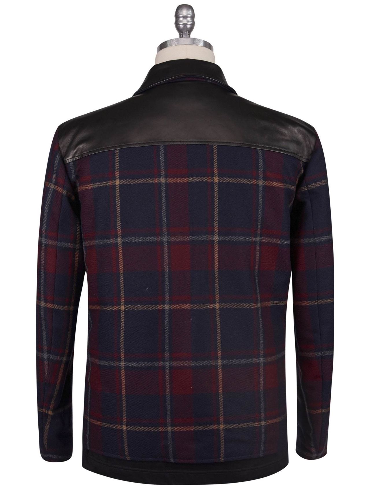 Kiton Multicolor Cashmere Coat