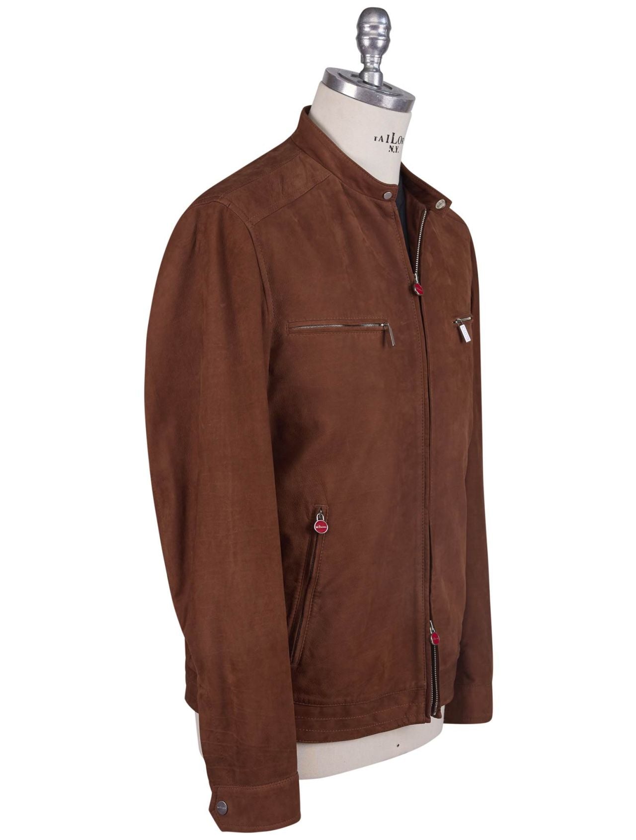 Kiton Brown Wool ea Coat