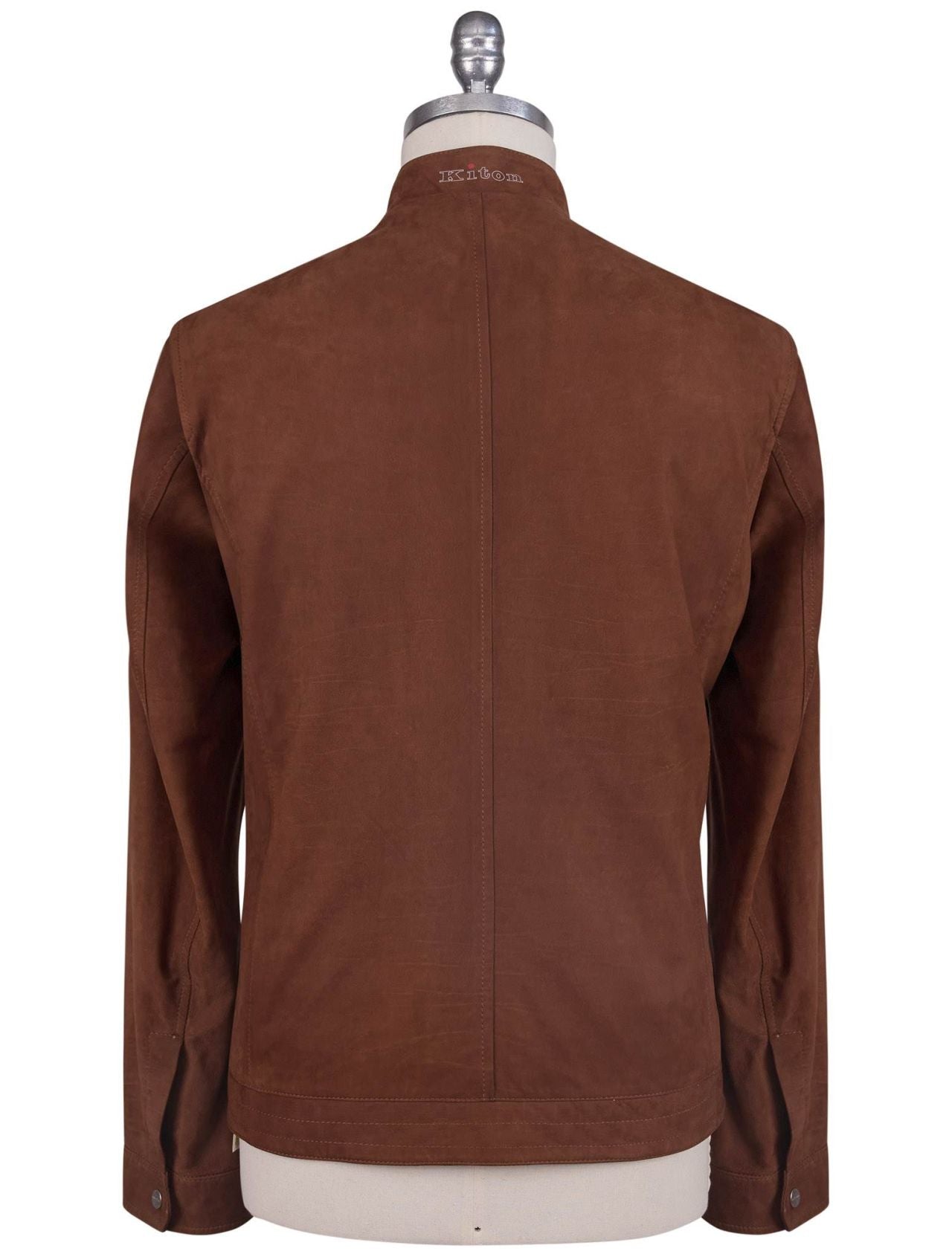 Kiton Brown Wool ea Coat