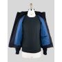 Kiton Blue Cashmere Coat