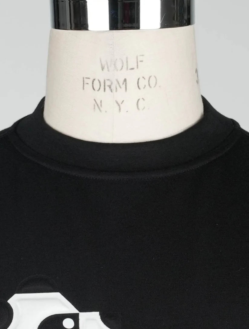 KNT Kiton Black Sweater Crewneck Special Edition