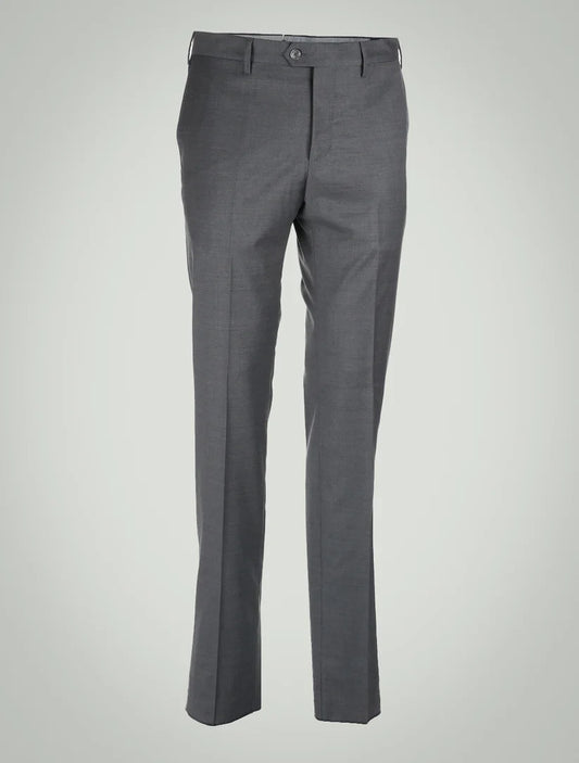 MARCO PESCAROLO Gray Wool Dress Pants