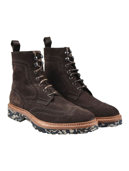 Kiton Brown Leather Boots