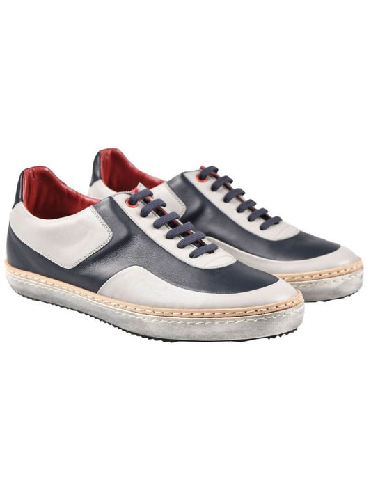 Kiton Multicolor Leather Sneakers