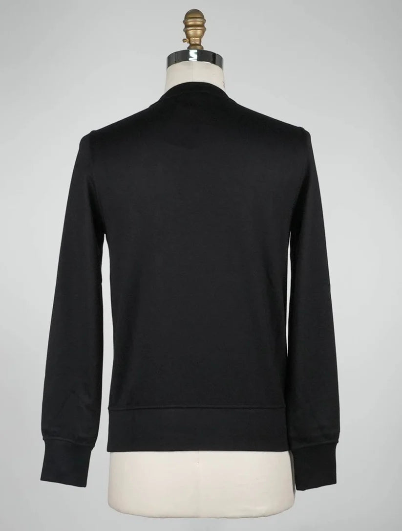 KNT Kiton Black Sweater Crewneck Special Edition