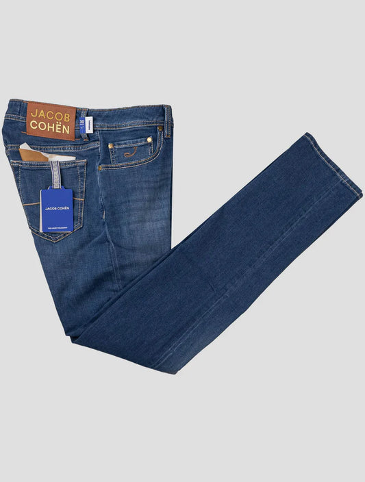 Jacob Cohen Blue Cotton Els Ea Jeans