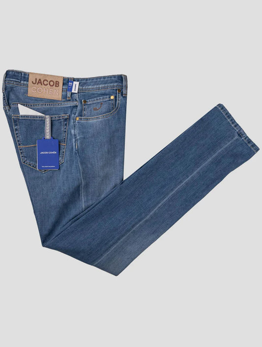 Jacob Cohen Light Blue Cotton Els Ea Jeans