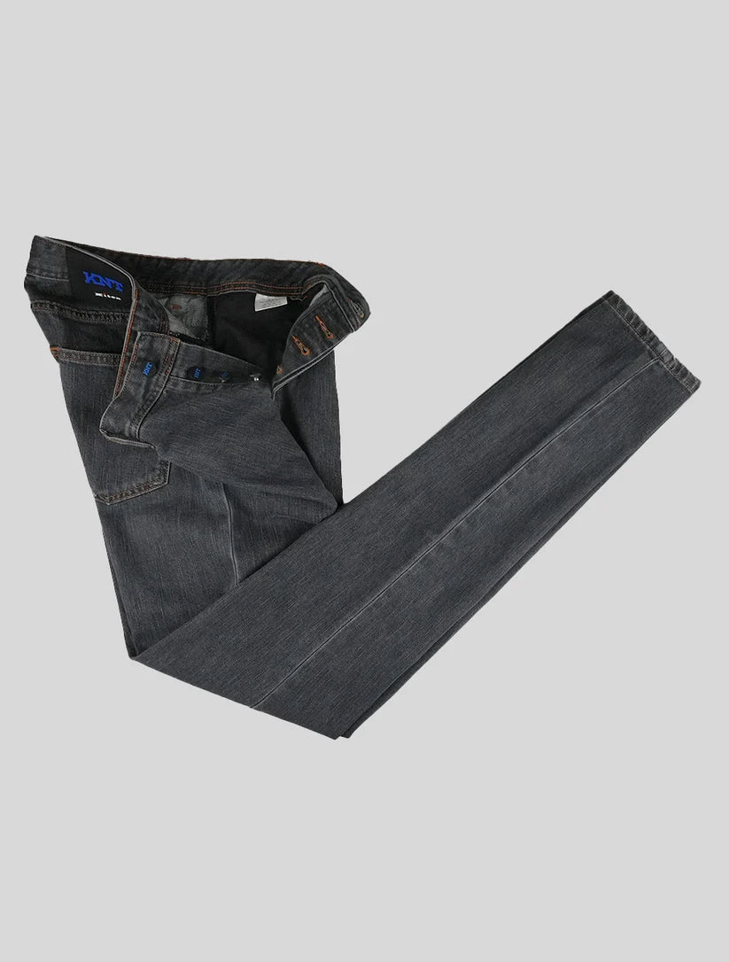 KNT Kiton Cotton Pe Gray Jeans