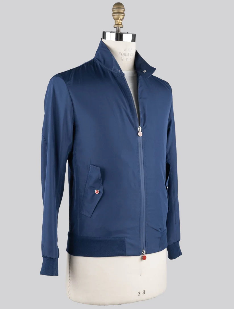 Kiton Blue Pl Coat