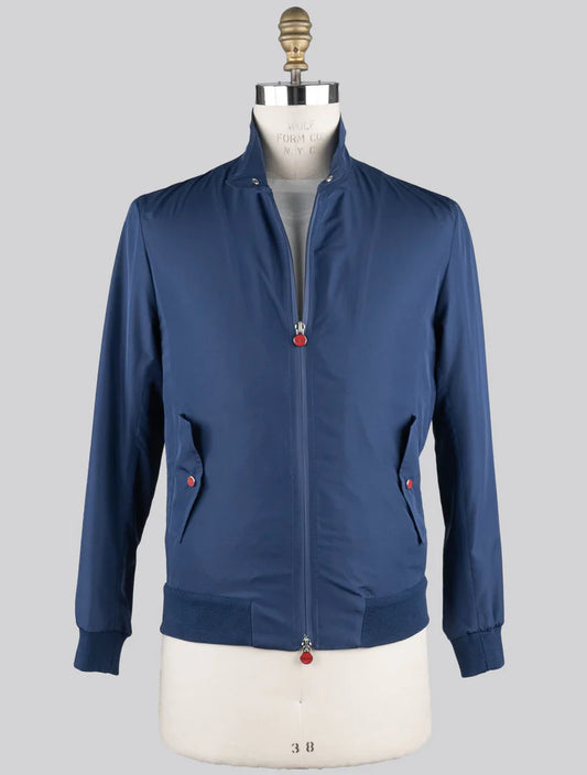 Kiton Blue Pl Coat