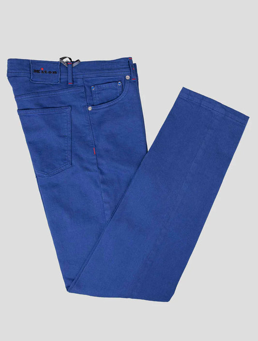 Kiton Kiton Blue Cotton Ea JeansBlue Cotton Ea Jeans