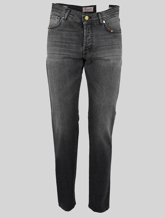 Marco Pescarolo Gray Cotton Ea Jeans
