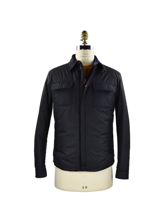 Kiton Blue Pl Coat