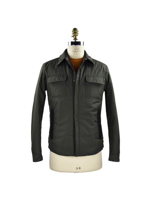 Kiton Green Pl Coat