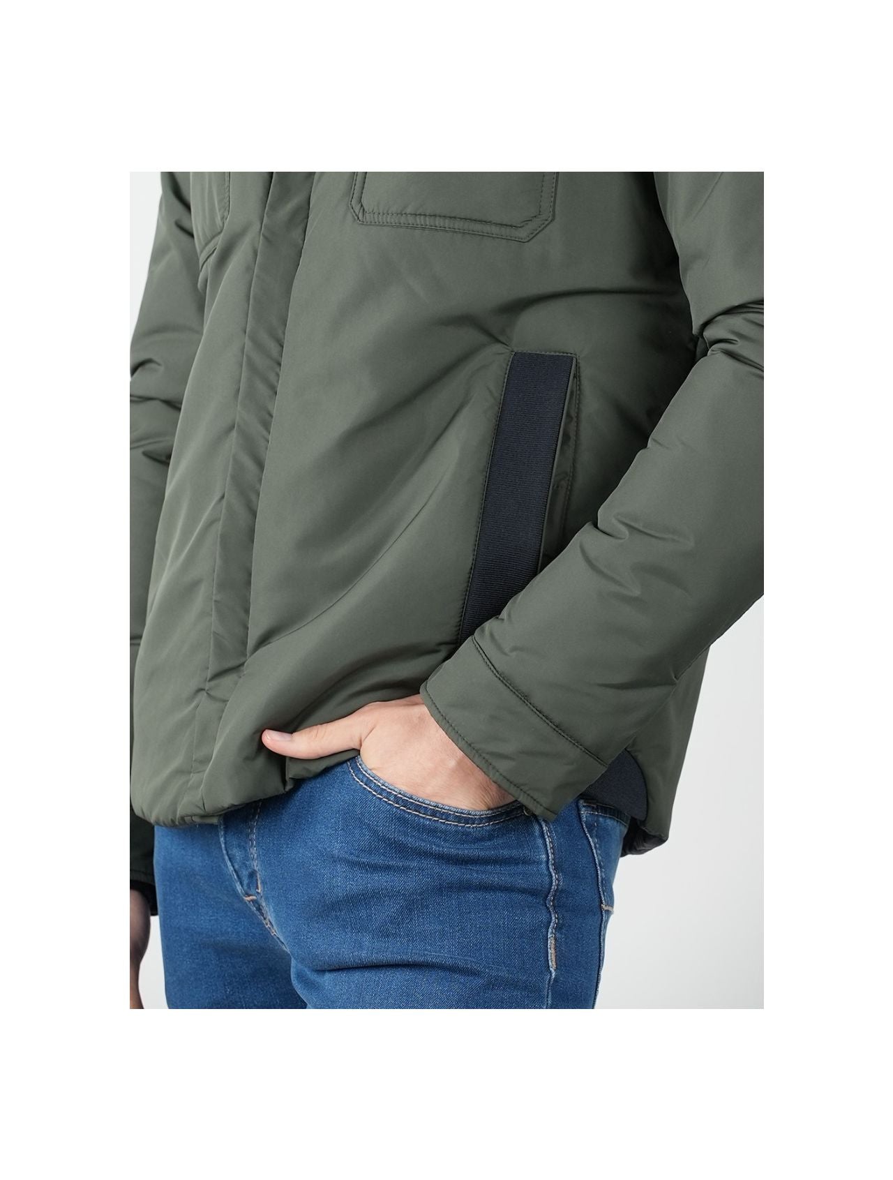 Kiton Green Pl Coat