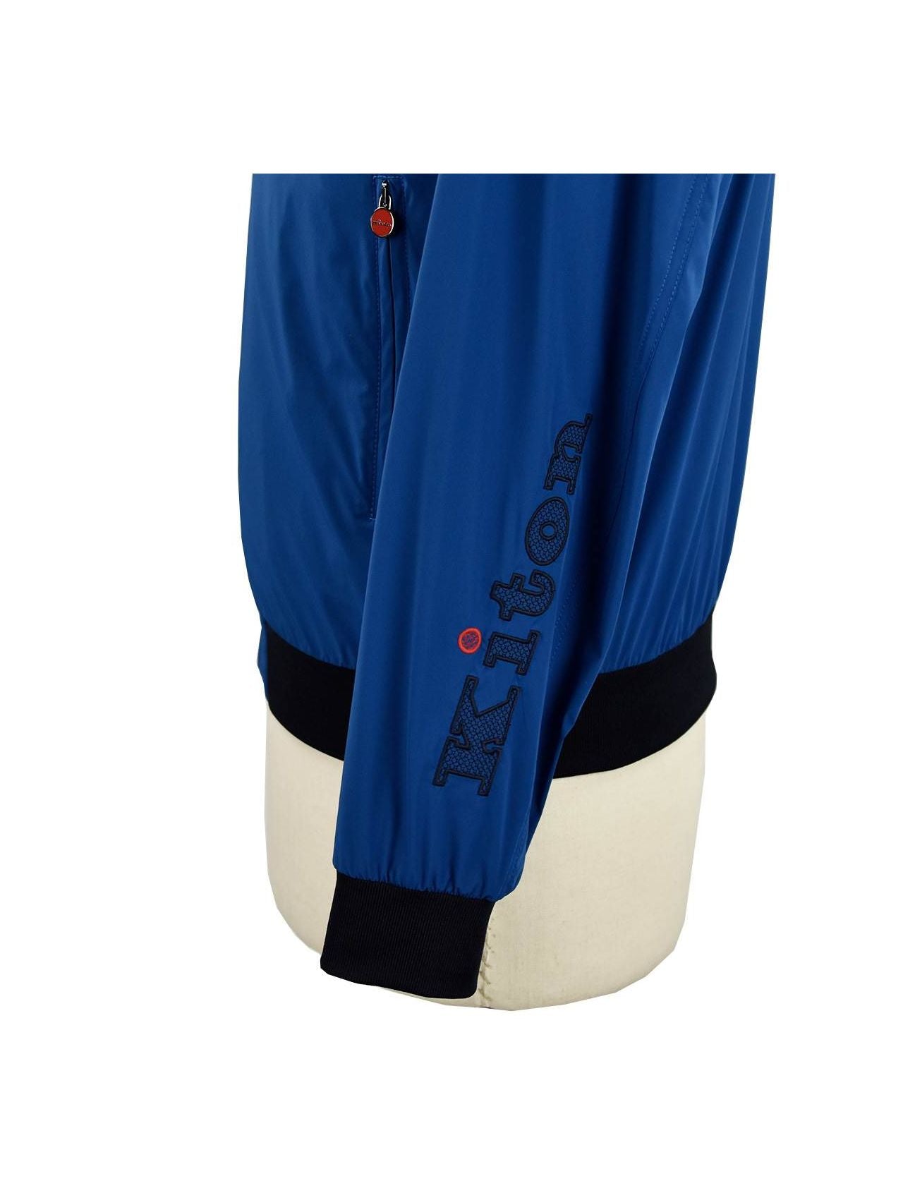 Kiton Blue Pa Ea Coat