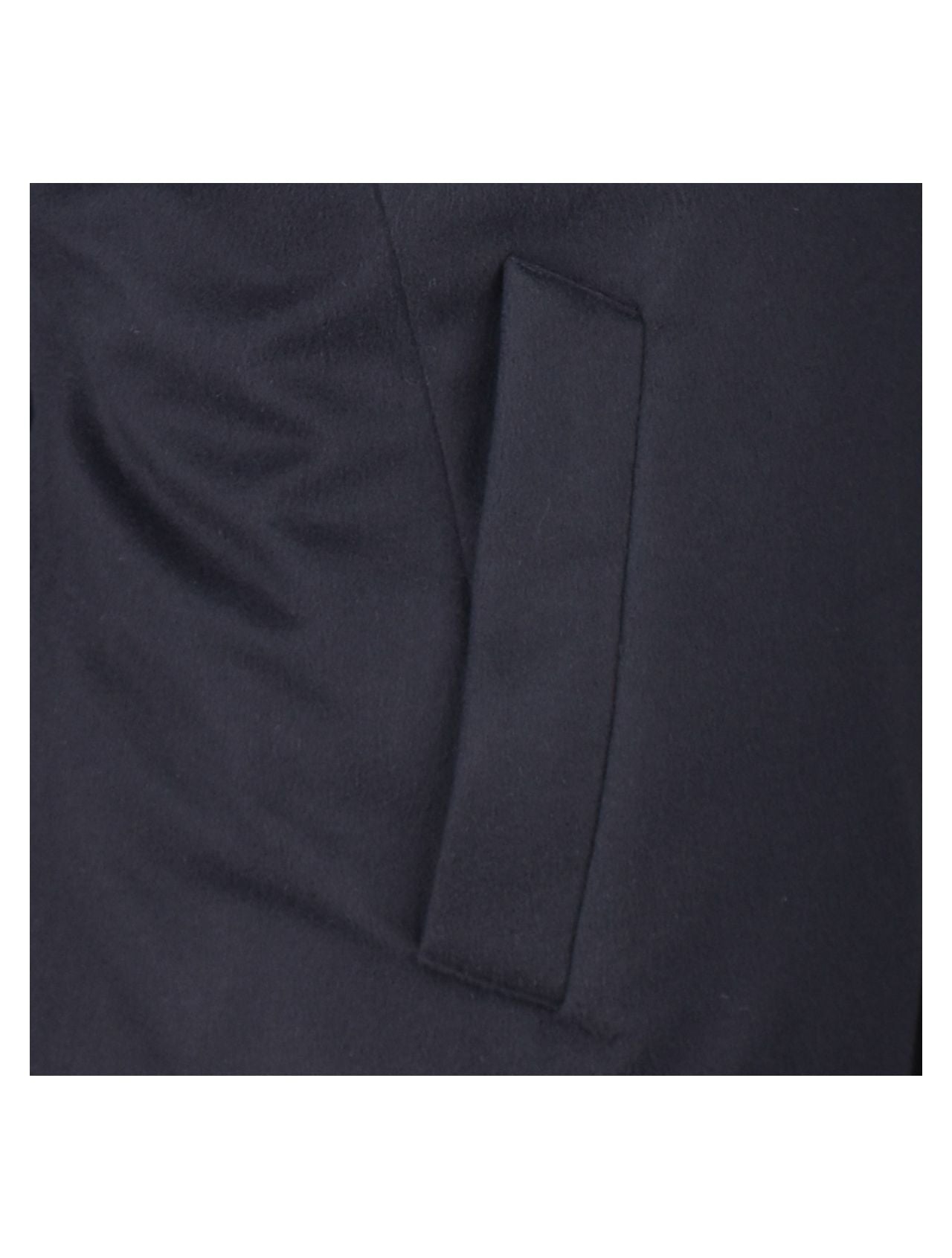 Kiton Blue Vicuna Overcoat