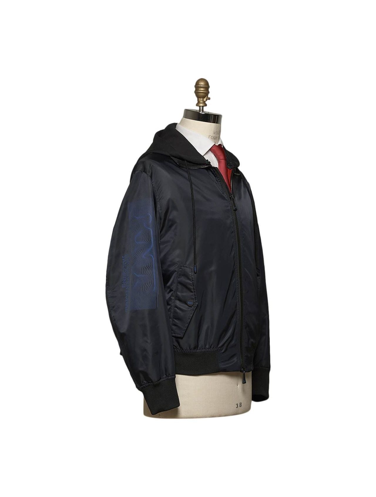 KNT Kiton Blue Pl Coat