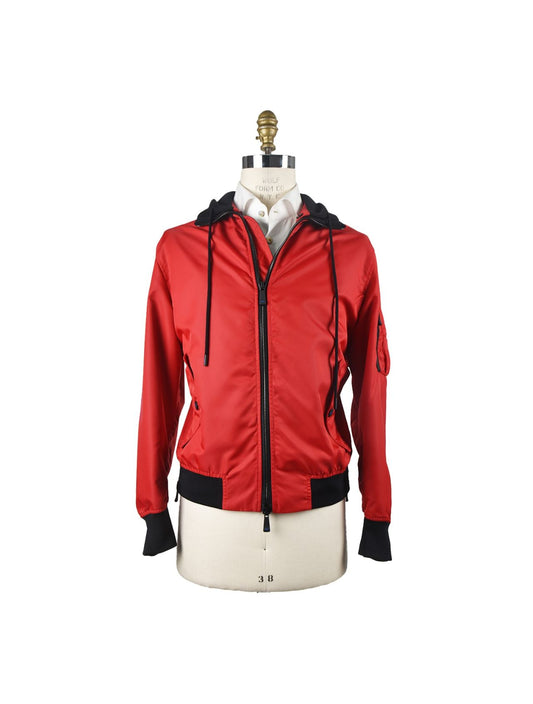 KNT Kiton Red Pl Coat